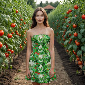 トマト畑 ファブリック