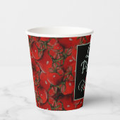 トマト紙カップ 紙コップ (正面)