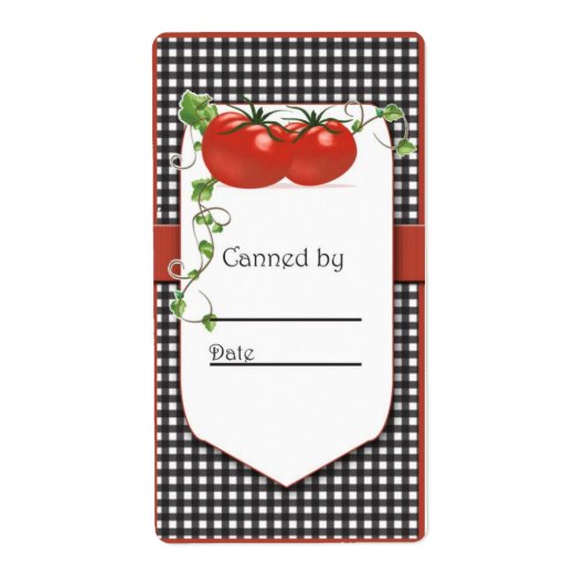 トマト缶詰瓶ラベル ラベル (正面)
