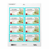 トマト缶詰 ラベル (フルシート)