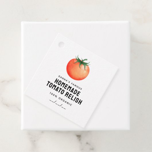 トマト赤トマト付きレシピ フェイバータグ (インサイチュ)