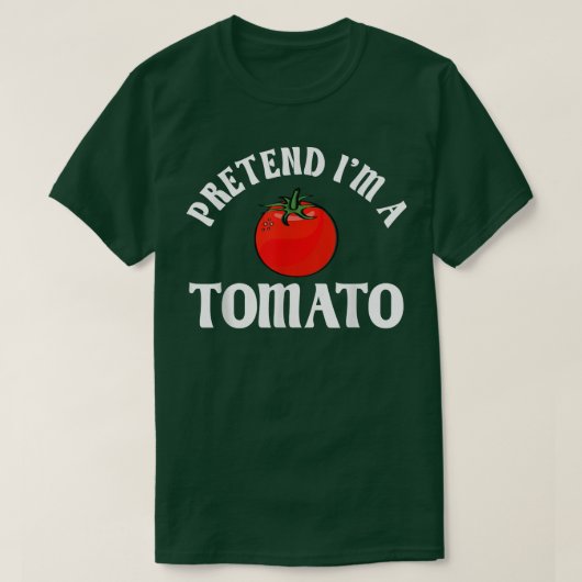 トマト野菜ビーガン庭師ベジタリアンT-S Tシャツ (デザイン正面)