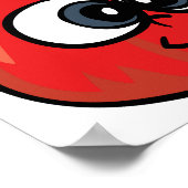 トマト顔ポスター ポスター (角)