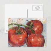 トマト3 ポストカード (正面/裏面)