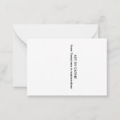 トマト ノートカード (裏面)