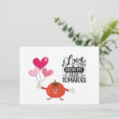 トマト フラット ホリデー カード (スタンド正面)