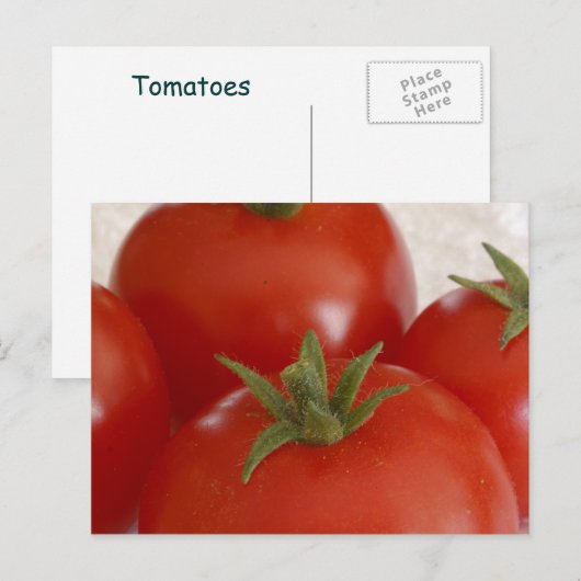 トマト ポストカード (正面/裏面)