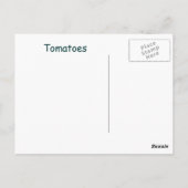 トマト ポストカード (裏面)