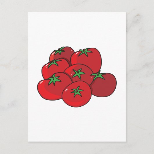 トマト ポストカード (正面)
