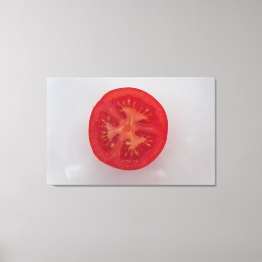 「トマト」写真アートプリント キャンバスプリント (正面)