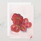 トマト 招待状 (正面/裏面)