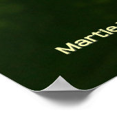 トマト（緑） ポスター (角)