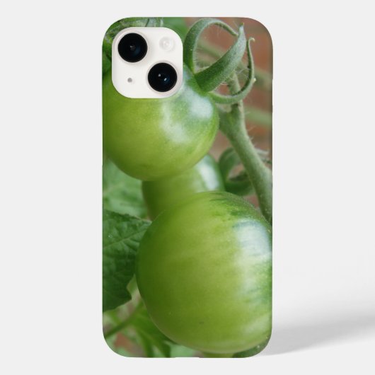 トマト(緑) Case-Mate iPhoneケース (裏面)