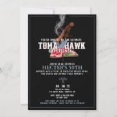 トマホーク誕生日招待状 招待状 (正面)