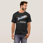 トマホークBGM109陸上攻撃ミサイル Tシャツ (正面フル)