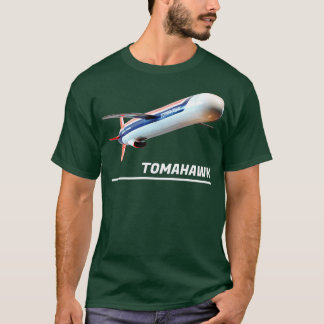 トマホークBGM109陸上攻撃ミサイル Tシャツ