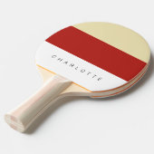 トマモダントスリートーン（名前あり） 卓球ラケット (正面アングル)
