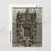 トマールの家の窓ポルトガル ポストカード (正面/裏面)