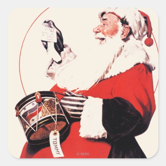 トミーのドラム缶 スクエアシール (正面)