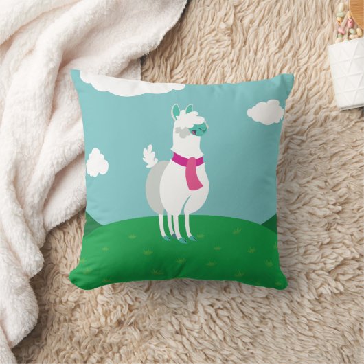 トミーラマ クッション (ブランケット)