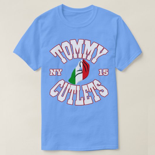 トミー・カツレ15イタリアン手旗ニューイタリアンヤー Tシャツ (デザイン正面)