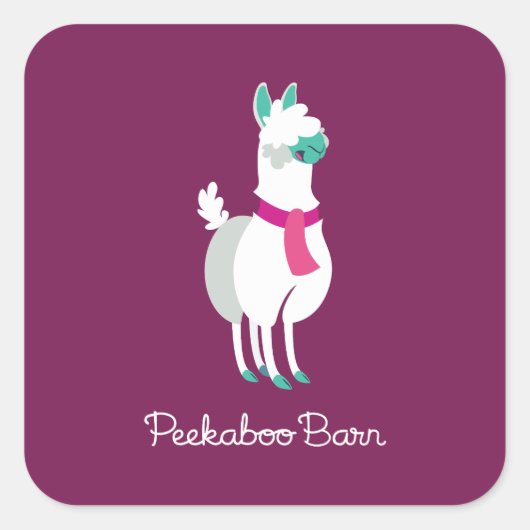 トミー・ザ・ラマ スクエアシール (正面)