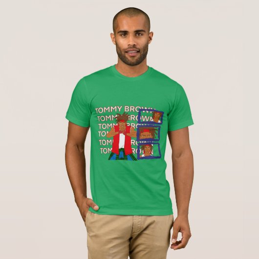 トミー・ブラウン Tシャツ (正面フル)