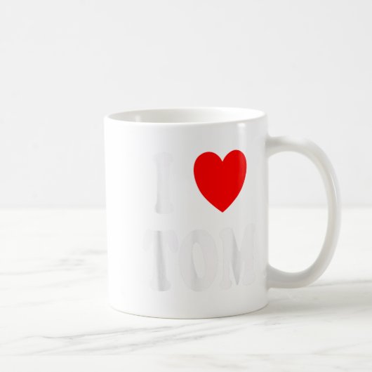 トムという名前に恋をする コーヒーマグカップ (右)