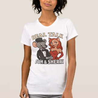 トムとシェリーの本音トーク ファン レディースTシャツ Tシャツ