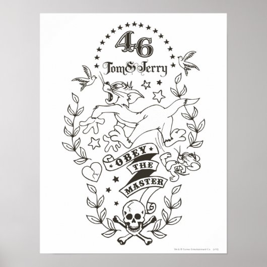 トムとジェリーがマスターに従う1 ポスター (正面)