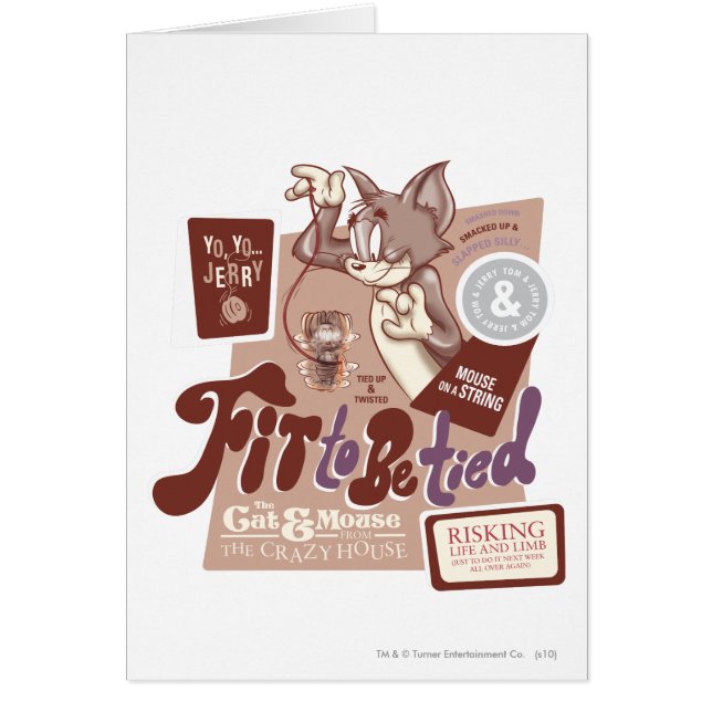 トムとジェリーが縛られる状態 (正面)