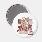 トムとジェリーが縛られる状態 マグネット (正面/裏面)