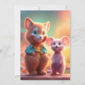 トムとジェリーでアナティックを捕らえろ！ 招待状 (裏面)