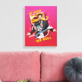 トムとジェリーとテランス – これが私たち転がの キャンバスプリント (インサイチュ (リビング))