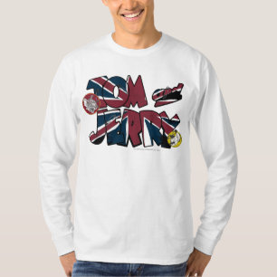 トムとジェリーのイギリスの積み過ぎ2 Tシャツ