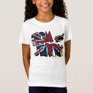 トムとジェリーのイギリスの積み過ぎ2 Tシャツ