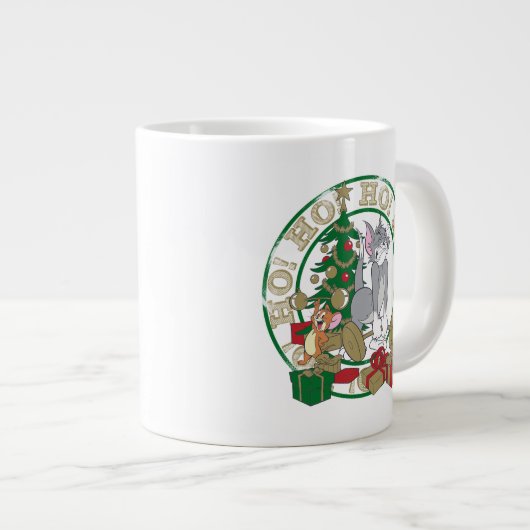 トムとジェリーのオープニングプレゼント ジャンボコーヒーマグカップ (正面右)