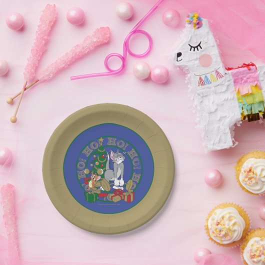 トムとジェリーのオープニングプレゼント ペーパープレート (パーティー)