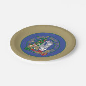 トムとジェリーのオープニングプレゼント ペーパープレート (アングル)