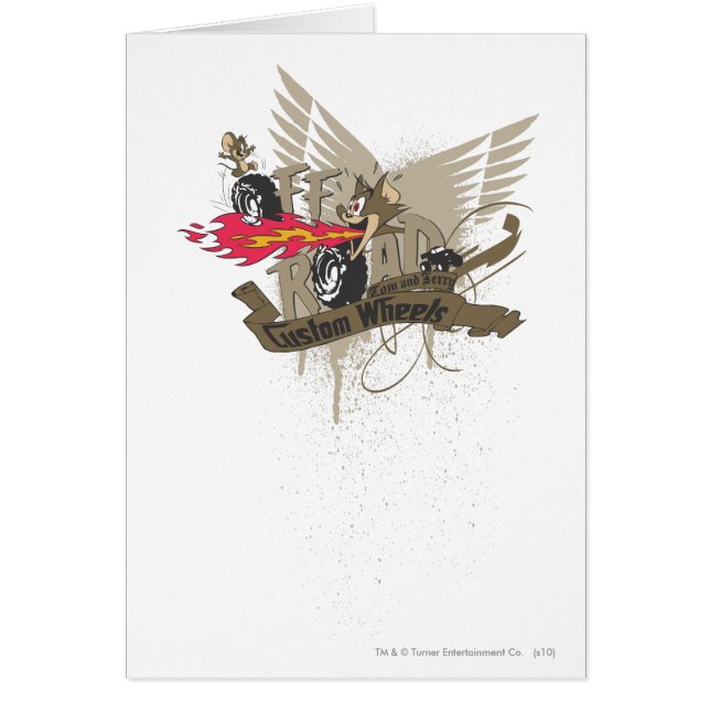 トムとジェリーのカスタムホイール (正面)