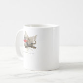 トムとジェリーのカスタムホイール コーヒーマグカップ (正面左)