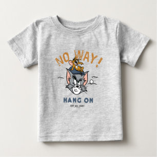 トムとジェリーのゴルフ "無理だ" ベビーTシャツ