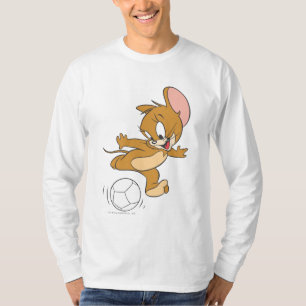 トムとジェリーのサッカー(フットボール) 2 Tシャツ