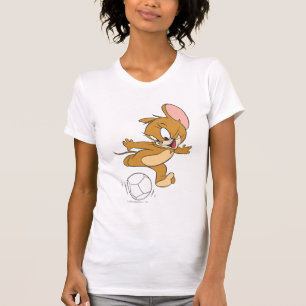 トムとジェリーのサッカー(フットボール) 2 Tシャツ