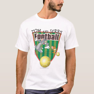 トムとジェリーのサッカー(フットボール) 6 Tシャツ
