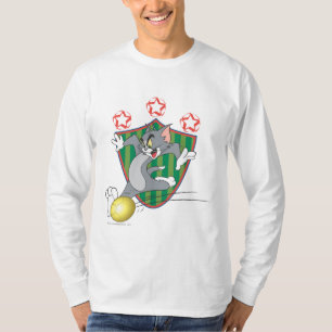 トムとジェリーのサッカー(フットボール) 9 Tシャツ