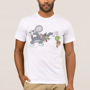 トムとジェリーのテニスのスター2 Tシャツ