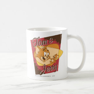 トムとジェリーのロゴ2 コーヒーマグカップ