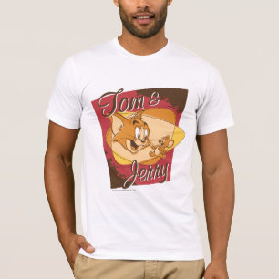 トムとジェリーのロゴ2 Tシャツ