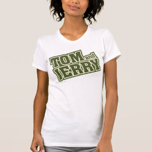 トムとジェリーのロゴ3 Tシャツ